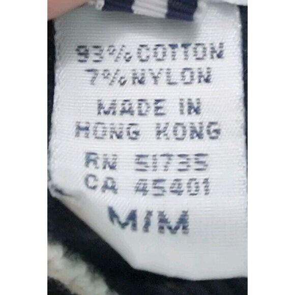 IZOD Womens Size M Sweater Sweater Turtleneck Dark Blue Ribbed - Picture 3 of 5